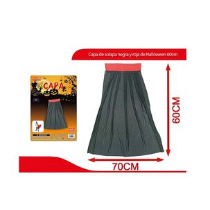 Capa Dracula Vampiro Negra De Halloween Adulto