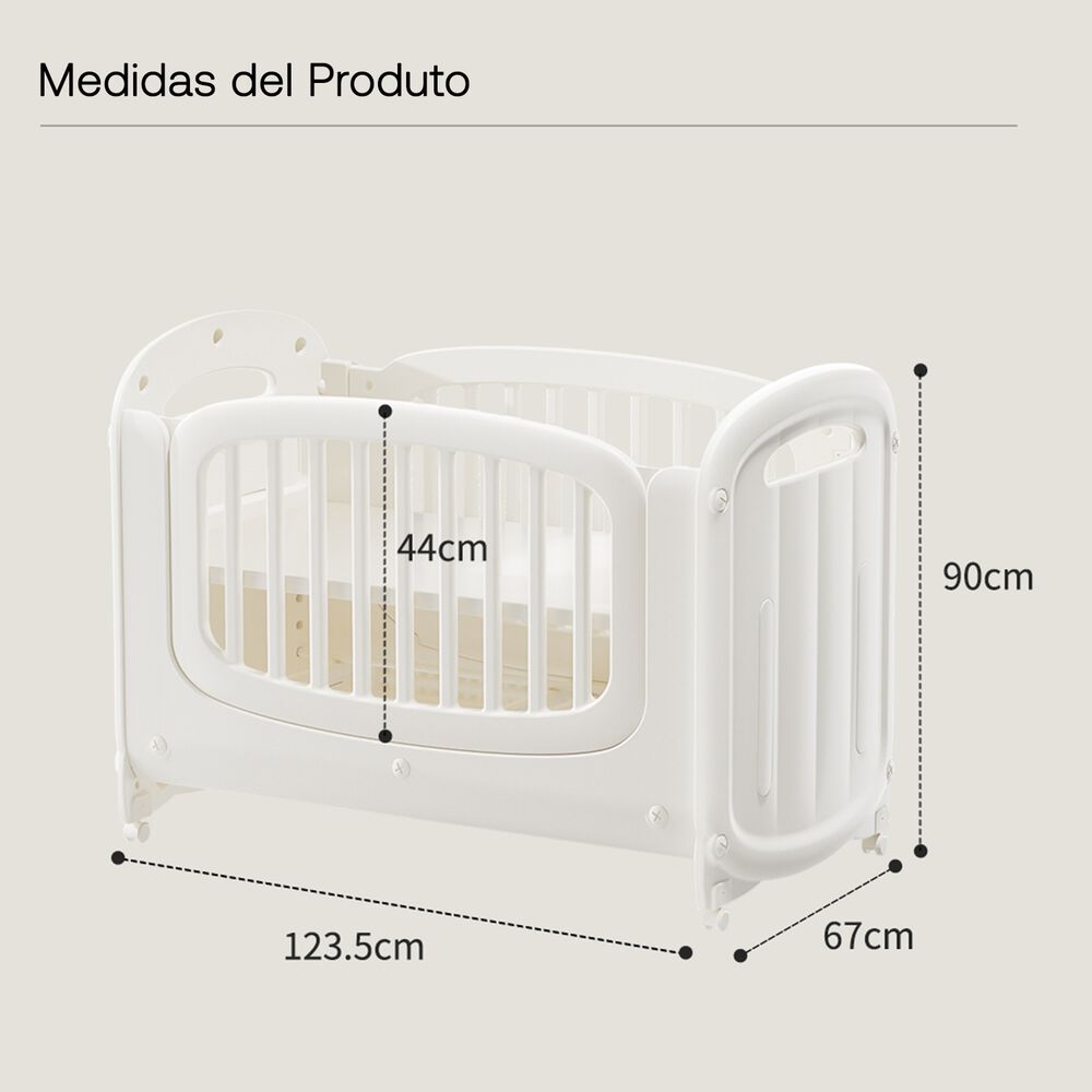 Cuna Corral Space Montessori Para Beb&eacute;s Y Ni&ntilde;os image number 9.0