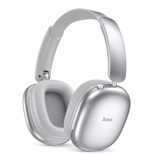 Hoco W73 Audifonos Over-ear Inal&aacute;mbricos Con Bluetooth Y Micr&oacute;fono - Plata
