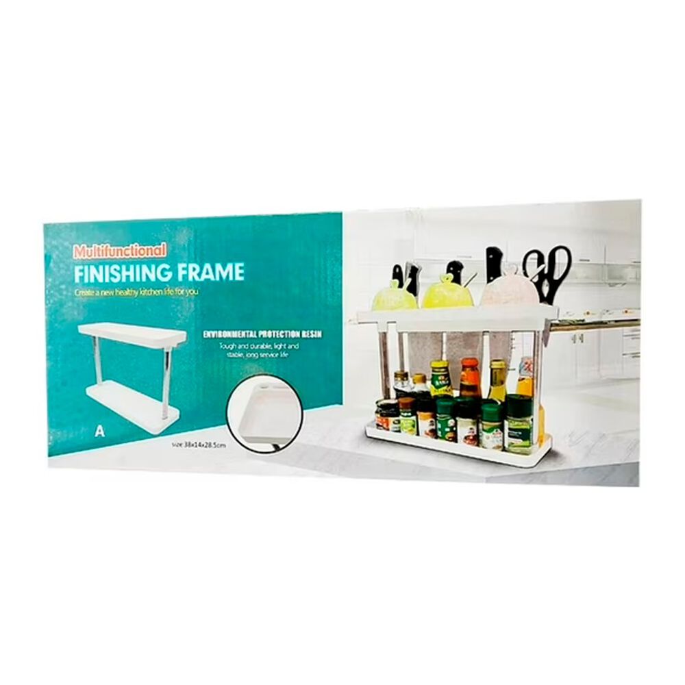 Repisa Multifuncional Organizador De Especias Y Condimentos 2 Niveles image number 5.0