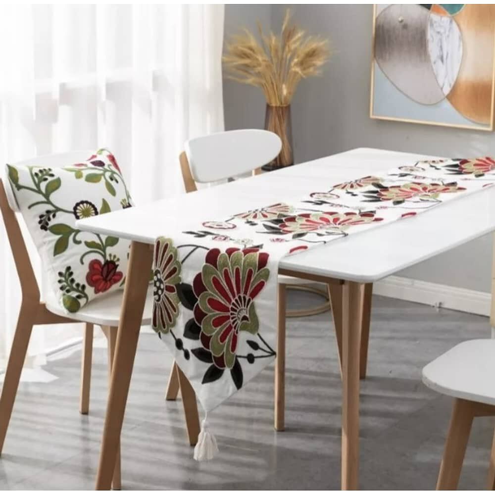 Camino De Mesa Dise&ntilde;o Bordado Camino De Mesa Decoraci&oacute;n image number 0.0