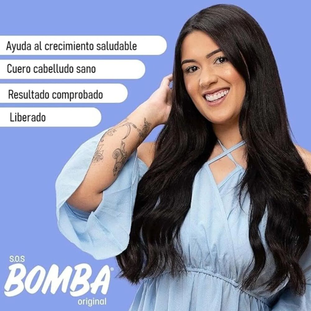 Tonico Sos Bomba Fortalecedor Crecimiento 100 Ml Salon Line image number 2.0