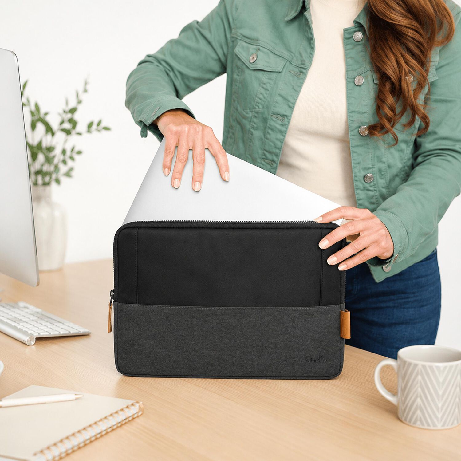 Funda Para Notebooks 13.3" Trust Lisboa Black Pack image number 6.0