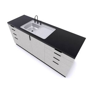 Lavaplatos Sobreponer 800x500 Combinaci&oacute;n Derecho Splendid