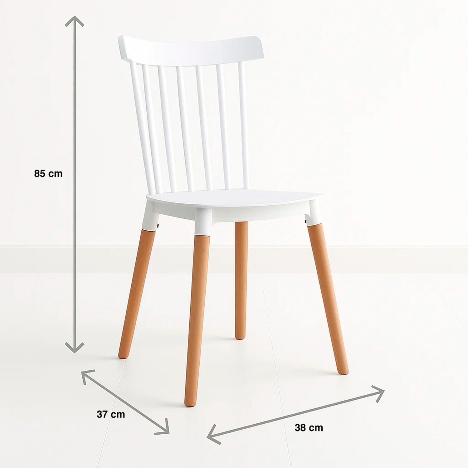 Silla Windsor - Blanca image number 3.0