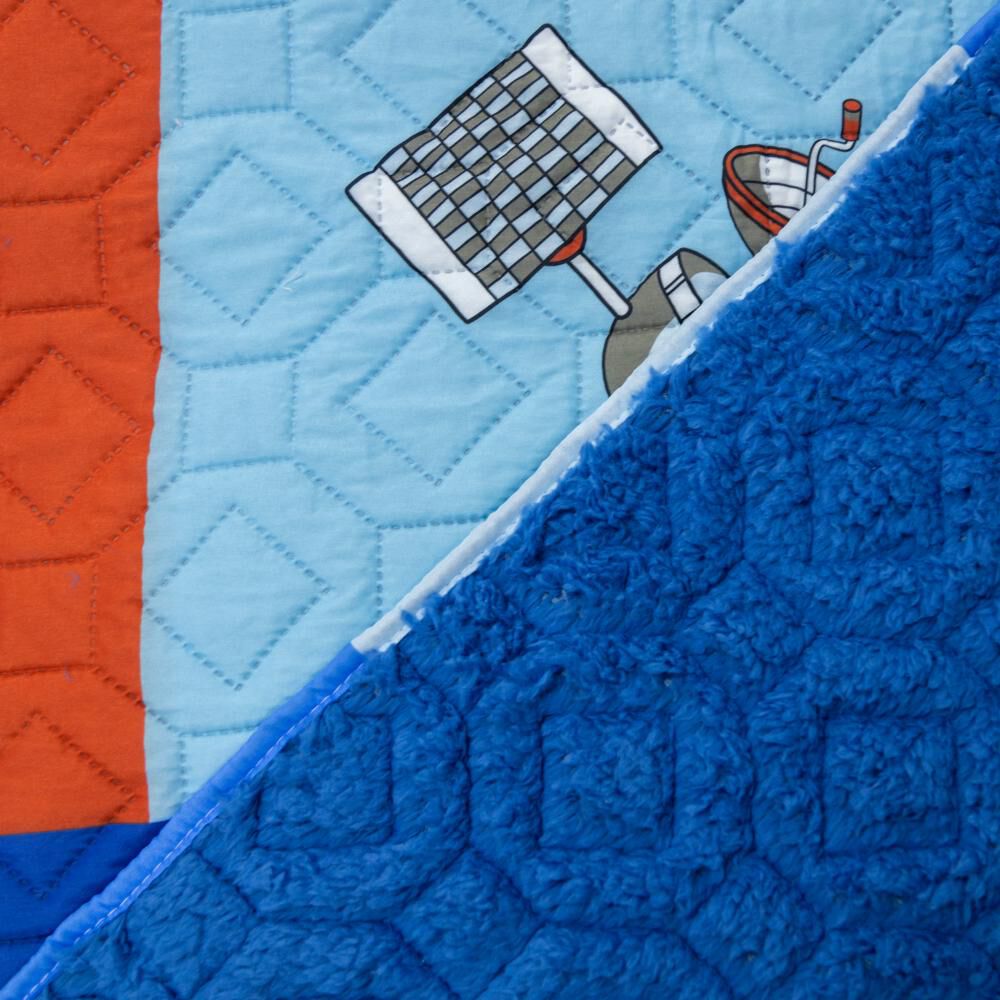 Cubrecama Sherpa Casaideal Kids Espacio / 1.5 Plazas image number 2.0