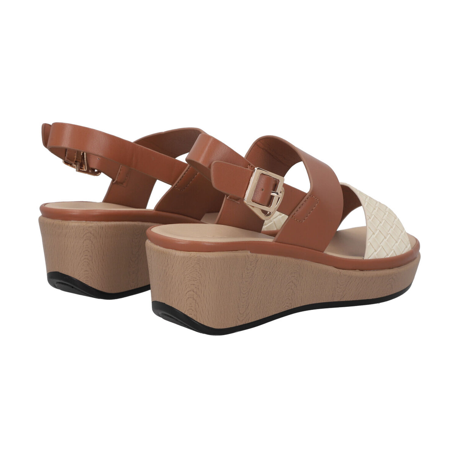 Sandalia Mujer Camel Plataforma Kylie Police image number 3.0