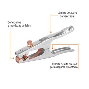 Pinza Para Tierra 500a - Truper