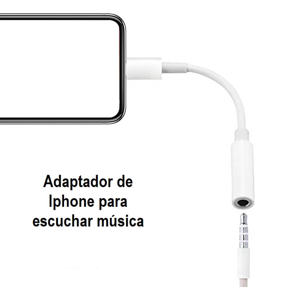 Adaptador De Audio Para Iphone A Jack 3.5mm Hd Bl-ad100al image number 2.0