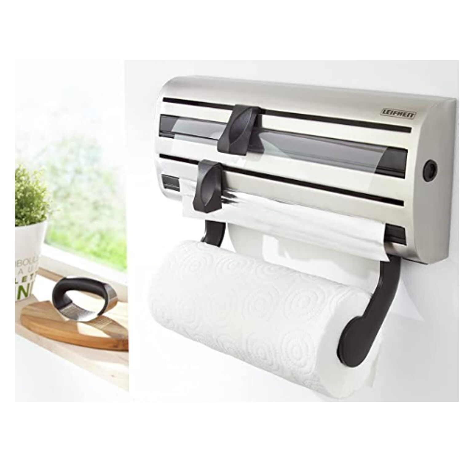 Portarrollo De Pared Inox image number 1.0