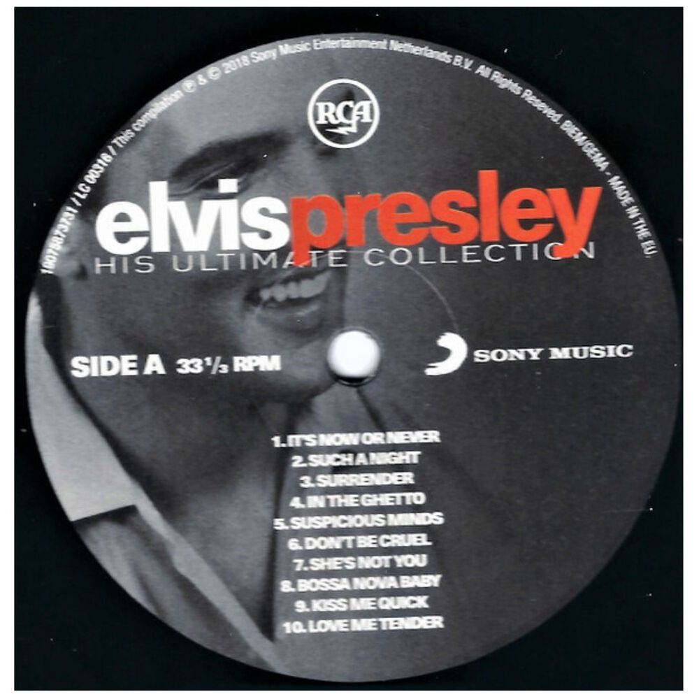 Elvis Presley - His Ultimat Collection | Vinilo image number 2.0