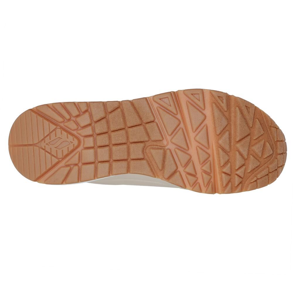 Zapatilla Urbana Mujer Skechers Uno - Shimmer Away Natural image number 3.0