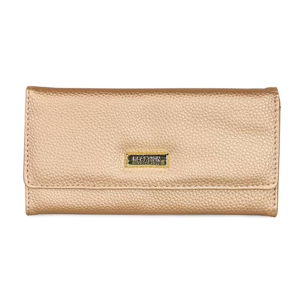 Billetera Mujer Fidelia Rosa Metalizado Kenneth Cole image number 0.0