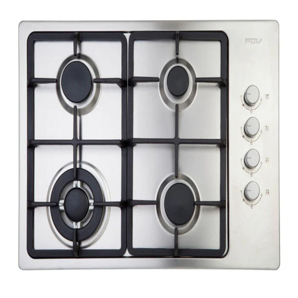 Encimera A Gas Licuado Design 60 Cm Fdv: 4 Quemadores, 1 Triple Corona image number 0.0