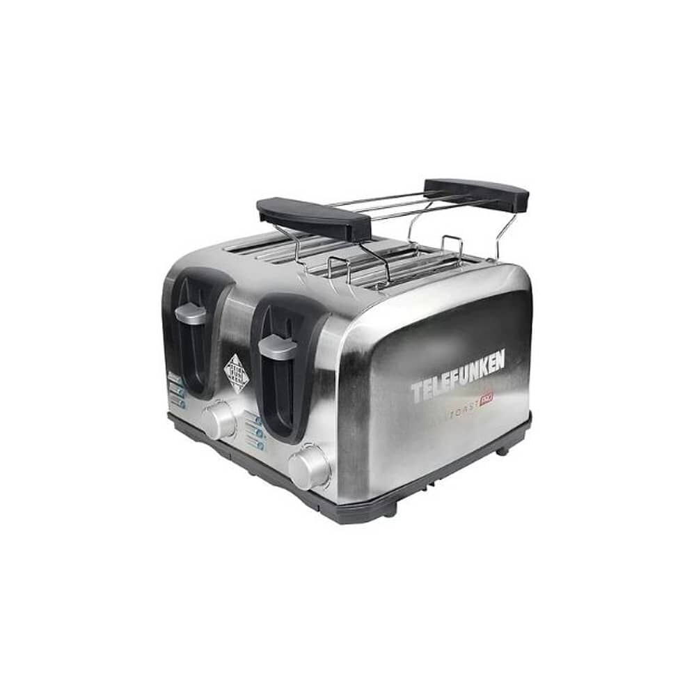 Tostador El&eacute;ctrico 4 Rebanadas Acero Color Gris Easytoast Pro Potencia 1450w image number 3.0