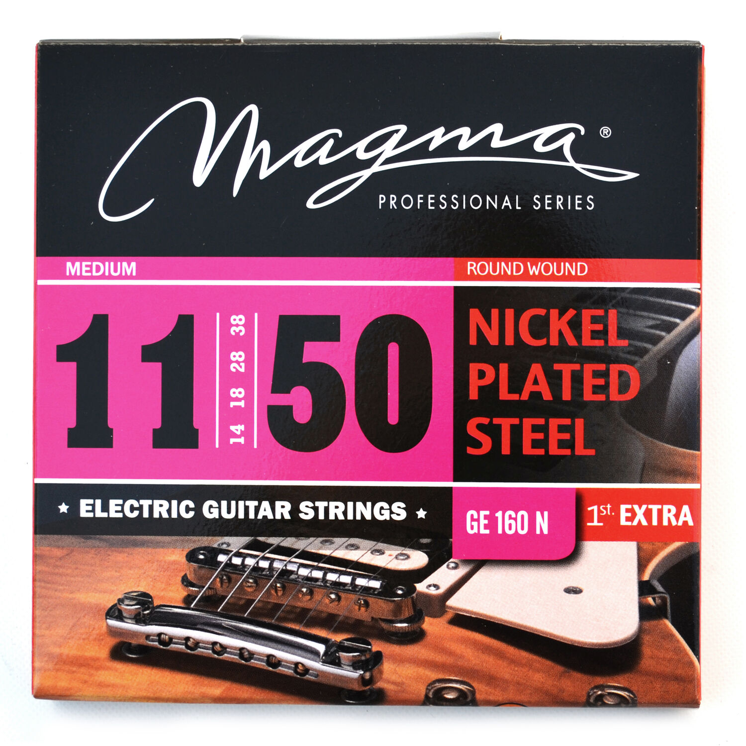 Set Cuerdas Guitarra El&eacute;ctrica Ge160n Magma image number 0.0