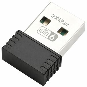 Adaptador De Red Wifi 6g Usb High Speed - Ultra Compacto