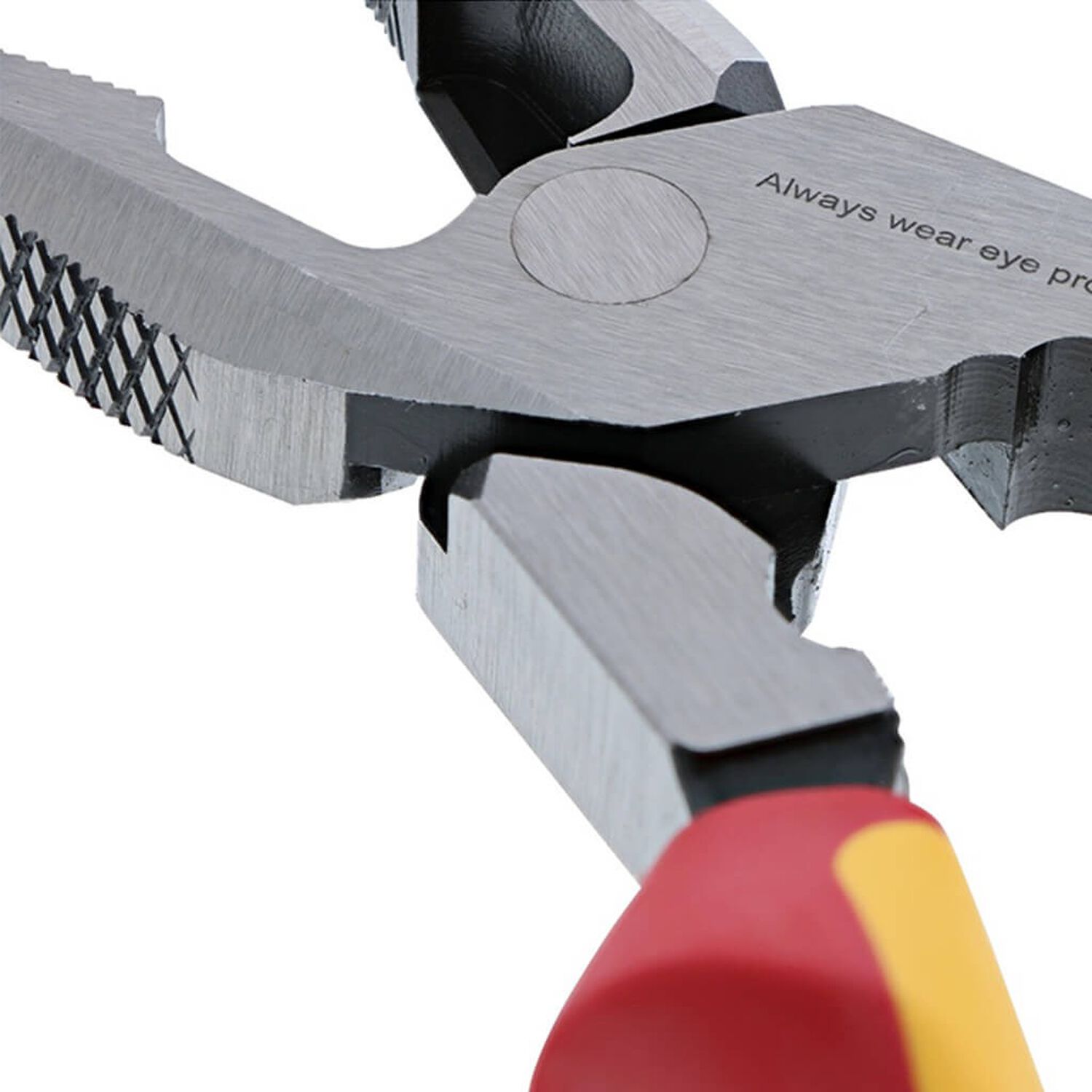 Alicate Universal 9.5'' Aislado 1000v Con Crimpeador - Wiha image number 2.0