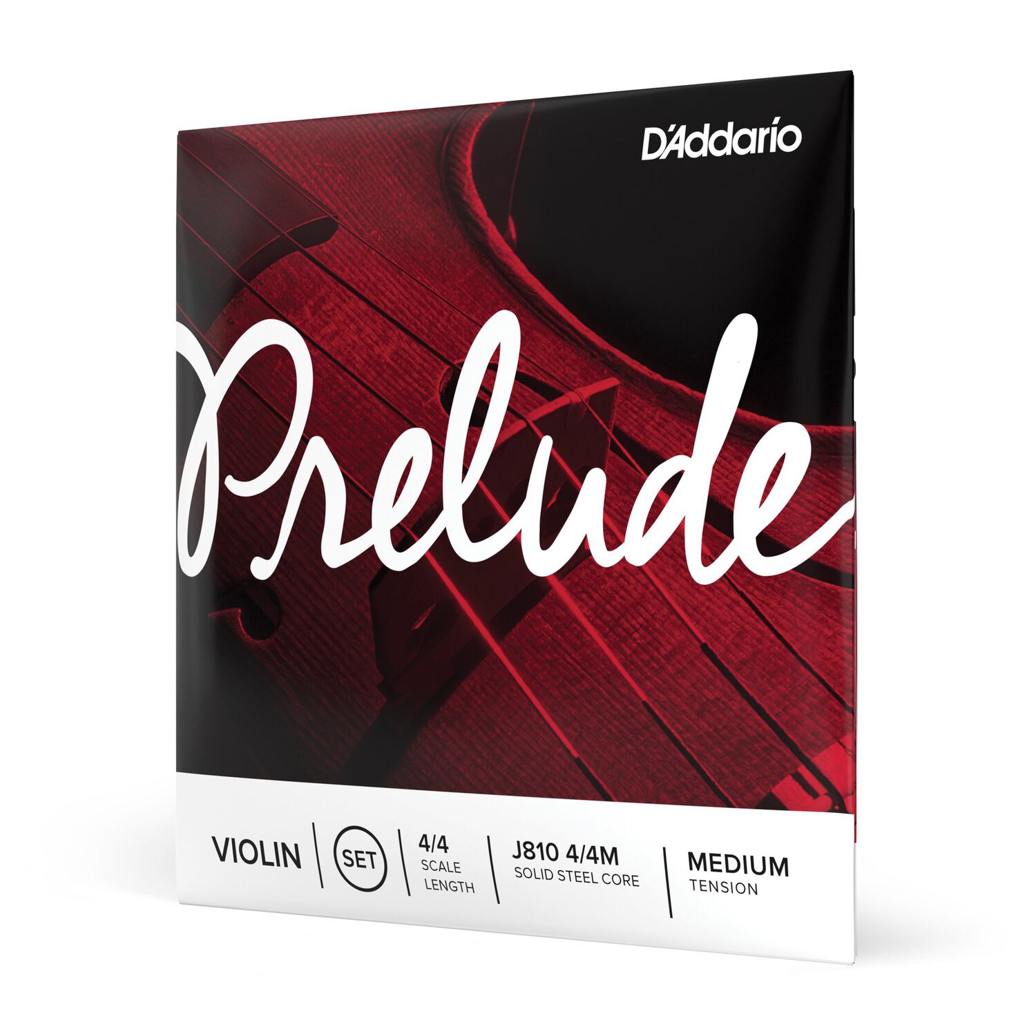 Set De Cuerdas Viol&iacute;n 4/4 Prelude J810 4/4m Daddario image number 0.0