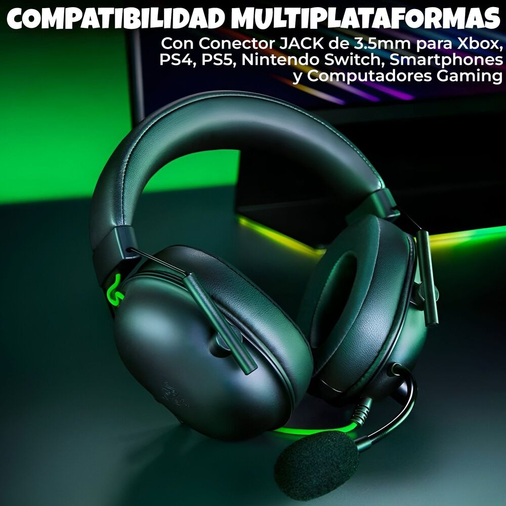 Audífonos Gamer Razer Blackshark V2 X Audio 7.1 Multiplataformas image number 7.0