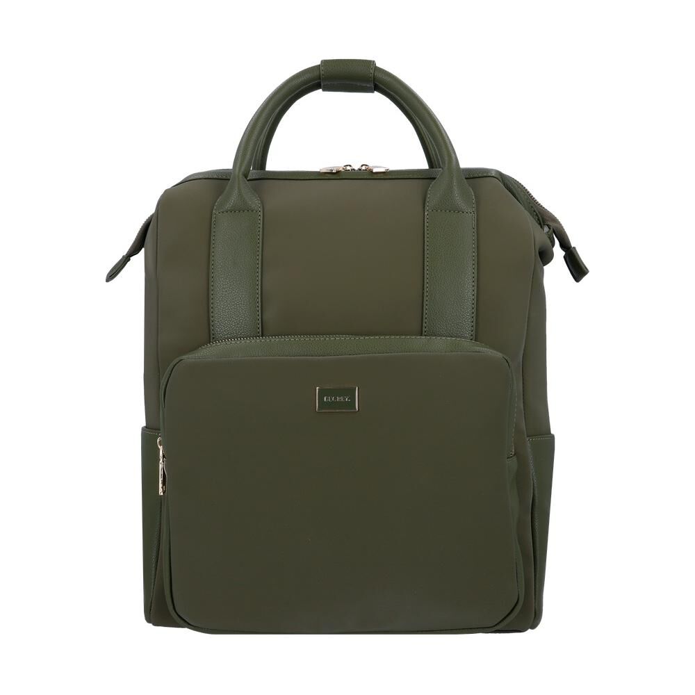 Mochila Notebook Secret Trento St6 Verde 15" image number 0.0