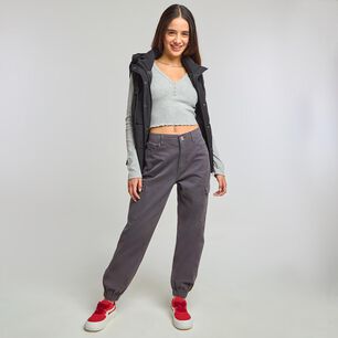 Polera Con Botones Manga Larga Cuello V Mujer Freedom
