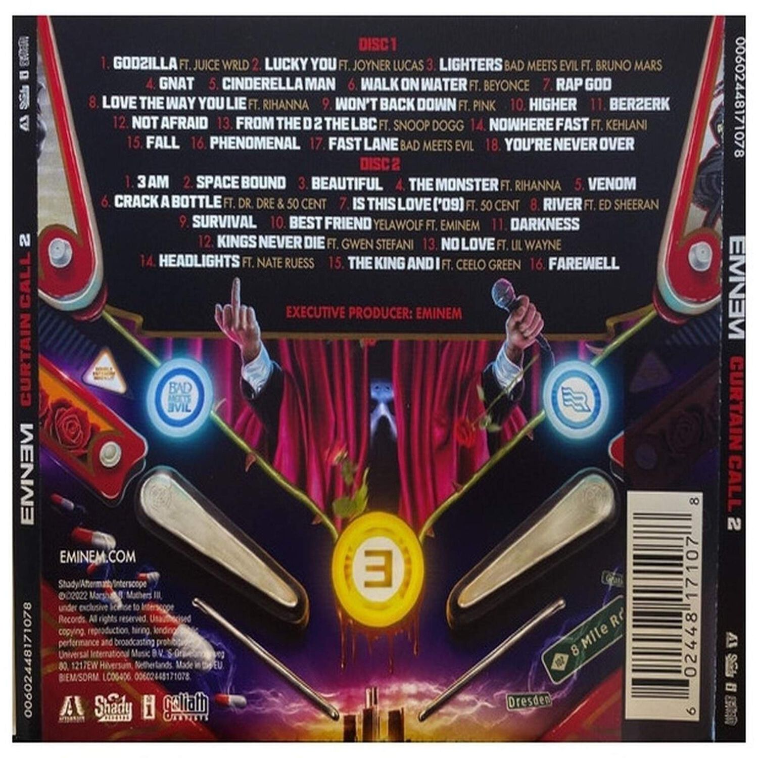 Eminem - Curtain Call 2 (2cd) | Cd image number 1.0