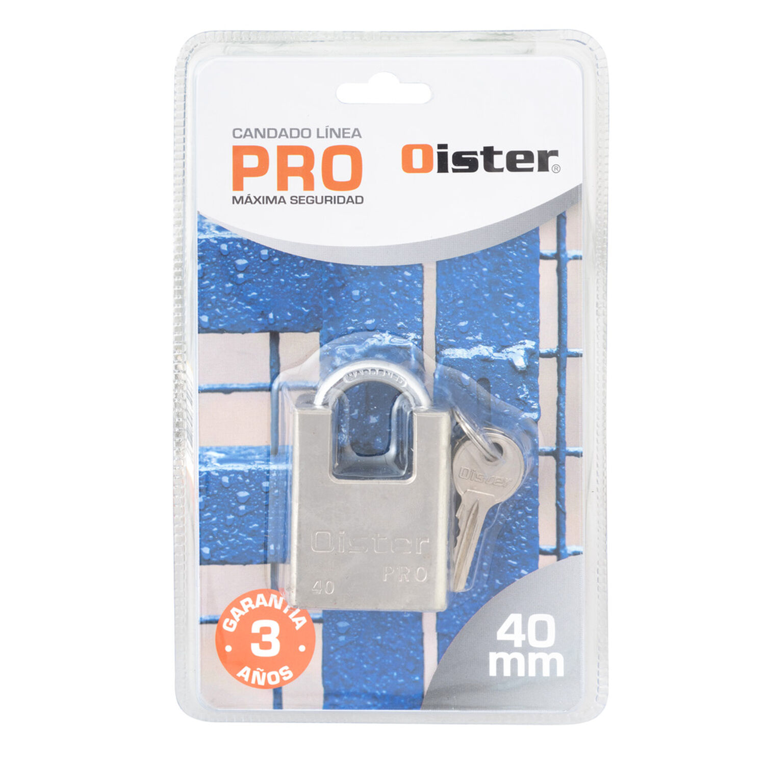 Candado Oister Pro Con Hombros 40mm image number 6.0