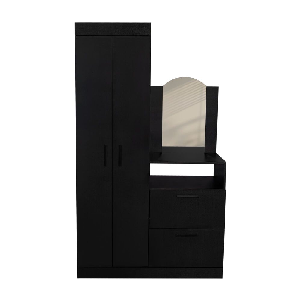Closet Comoda Con Espejo 3 Puertas 1 Cajon image number 3.0