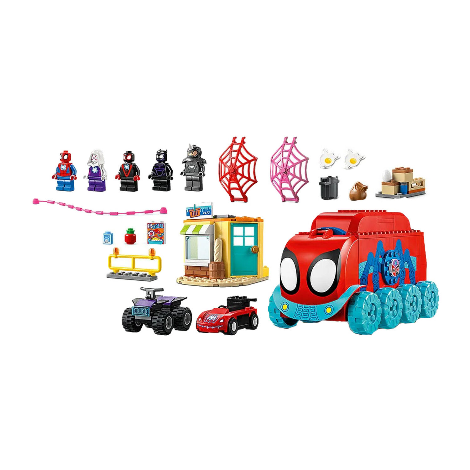 Lego Marvel - Base M&oacute;vil Del Equipo Spidey - 10791 image number 6.0