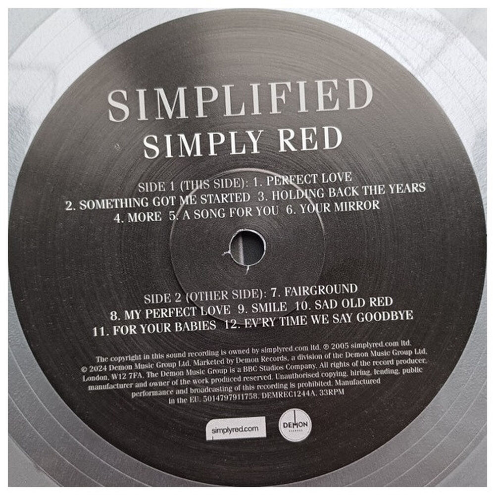 Simply Red - Simplified (anniversary Ltd Edition) (silver Vinyl) | Vinilo image number 7.0