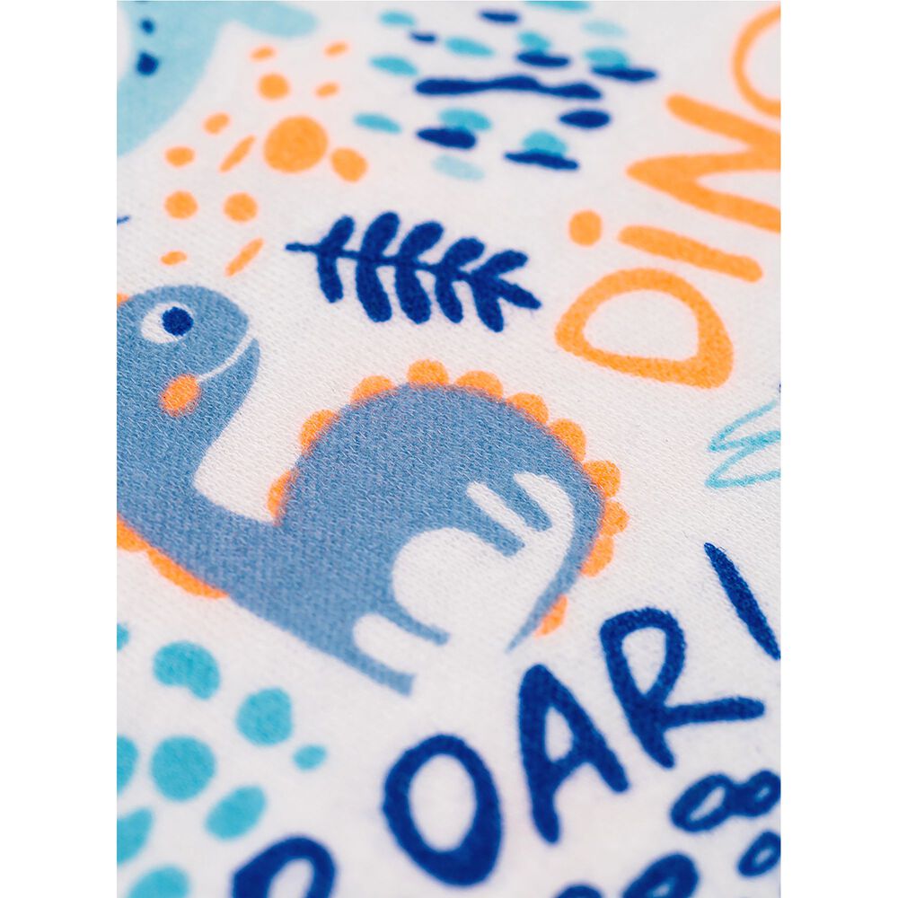 Set 2 Piezas Bodys Manga Larga Bambino Dinosaurio Azul image number 5.0