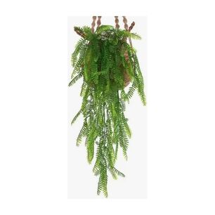 Helecho Fino Colgante Flor Artificial Vara Frondosa