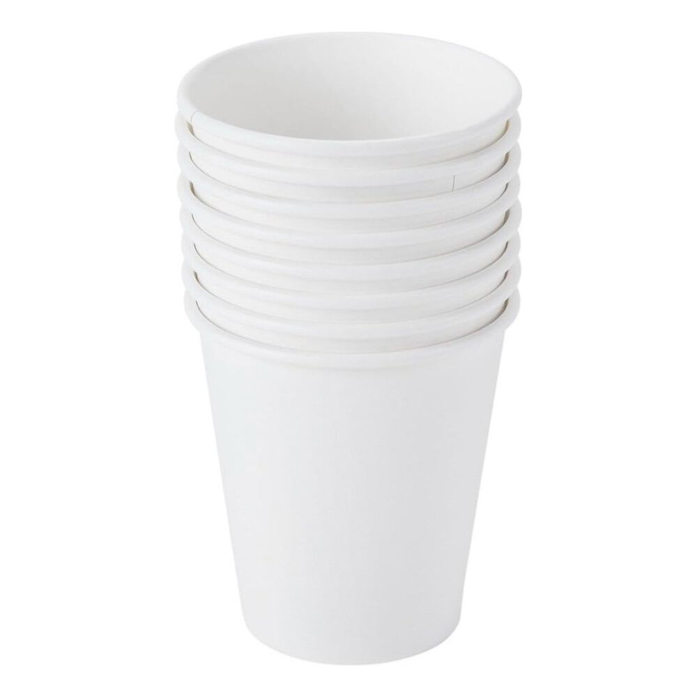 Vasos De Papel 250ml 50 Unidades Desechables Blancos image number 2.0