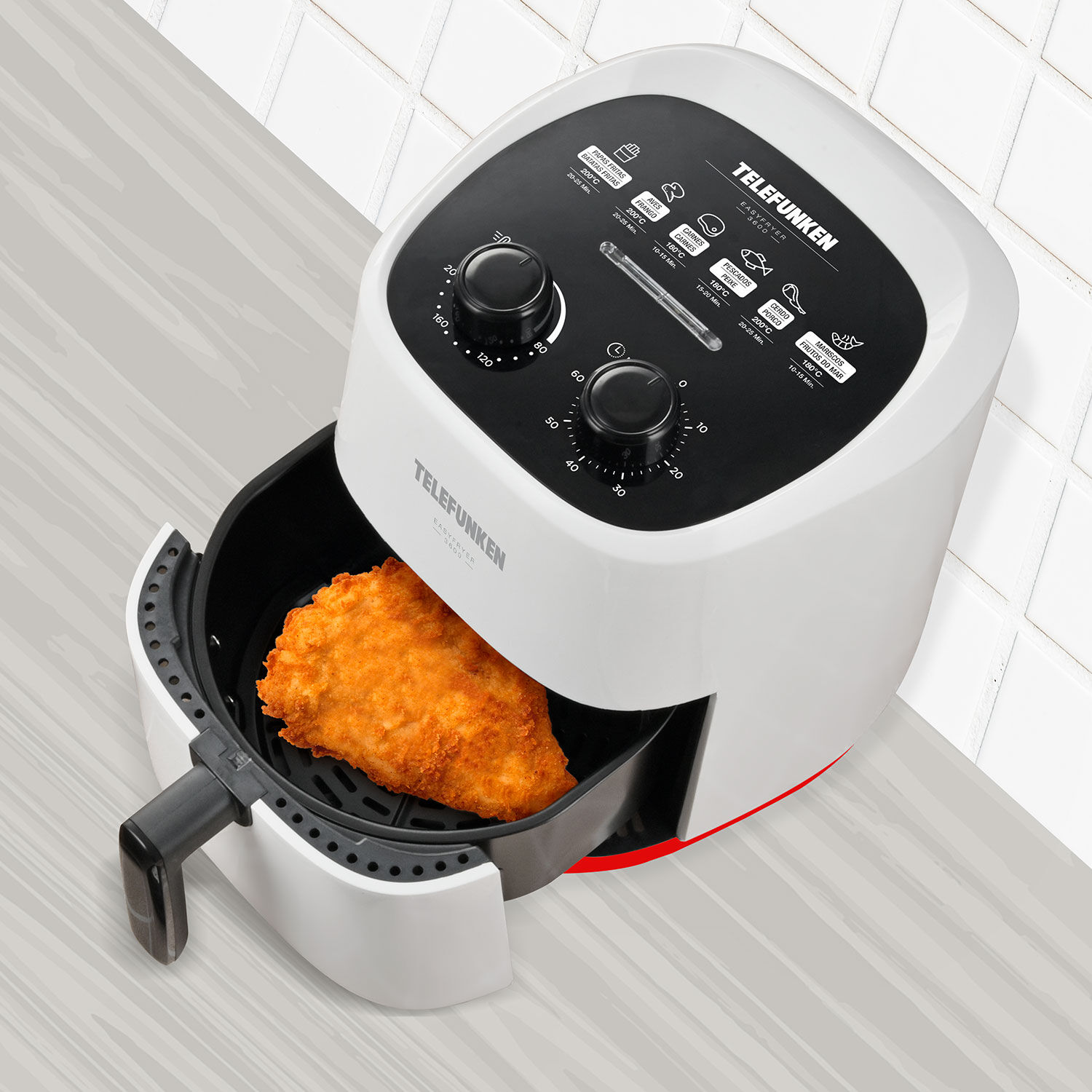 Freidora De Aire Telefunken 3.6lts Easyfryer 3600 image number 3.0