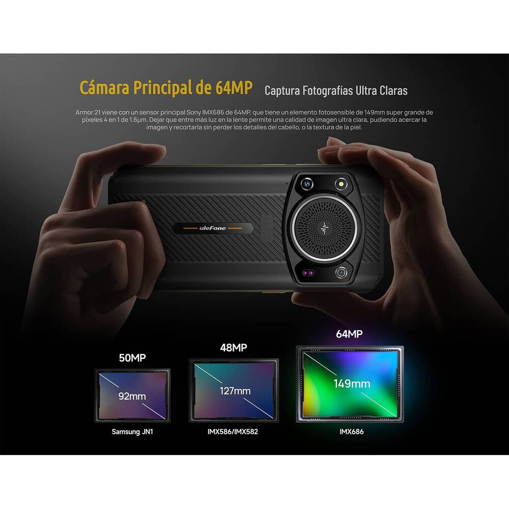 Ulefone Power Armor 21 - Smartphone Resistente Con Sonido Hifi Y Halo Infinito image number 5.0