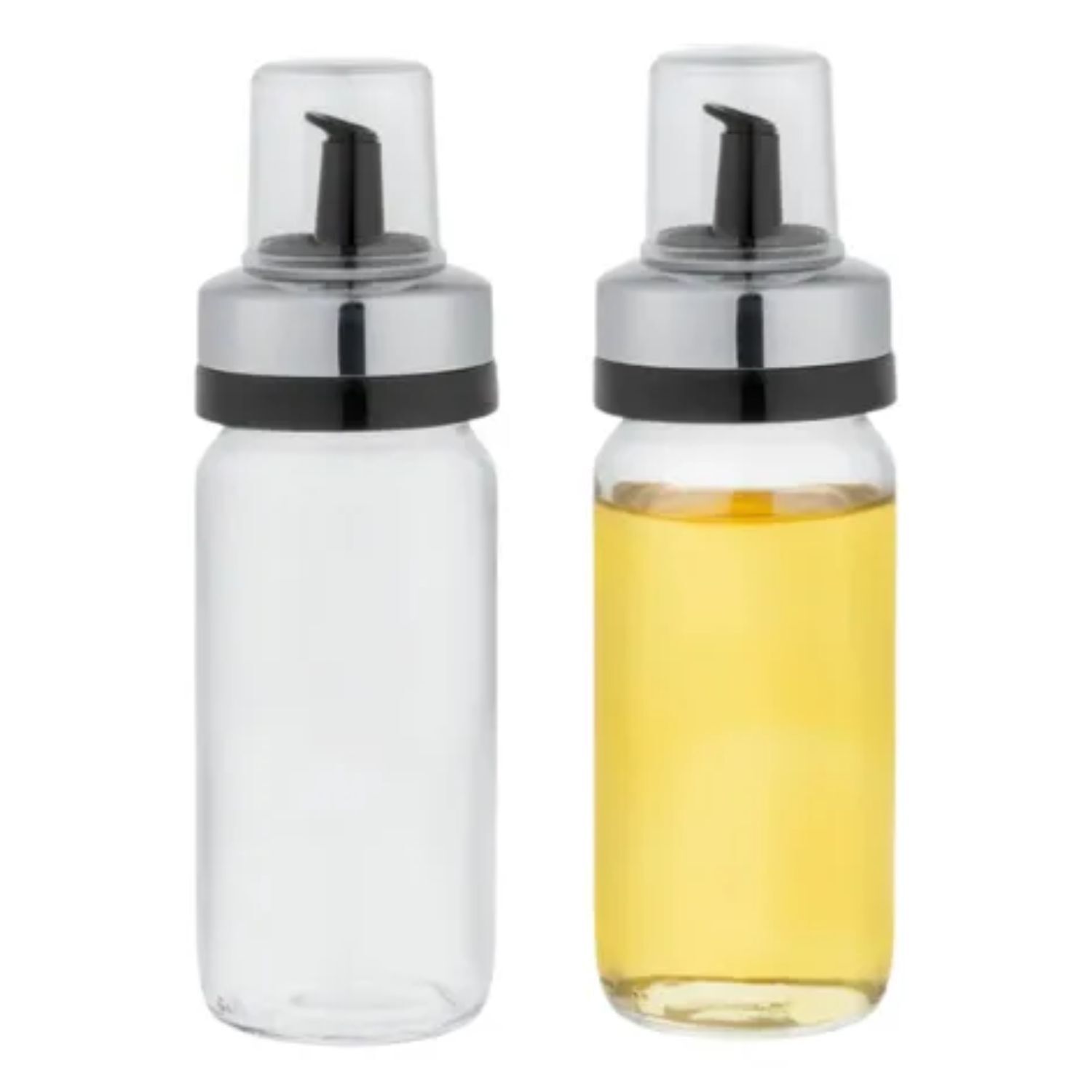 Set 2 Botellas Dispensadoras Aceite Vinagre 250ml Classic Vidrio image number 2.0