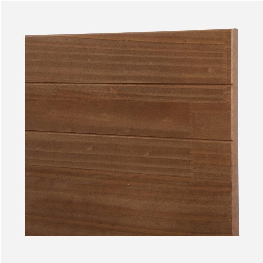 Cama Europea Rosen Wave / 2 Plazas / Base Normal + Set De Maderas Tabor Caramelo image number 3.0