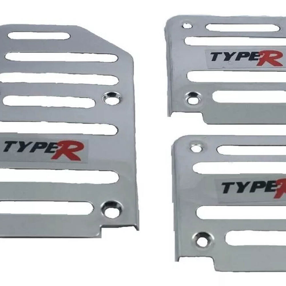 Set Cubre Pedales X3 Typer Auto Manual Universal Kms138 image number 3.0