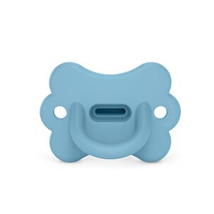 Chupete Todosilicona Fisiol&oacute;gico 6/18m Butterfly Azul