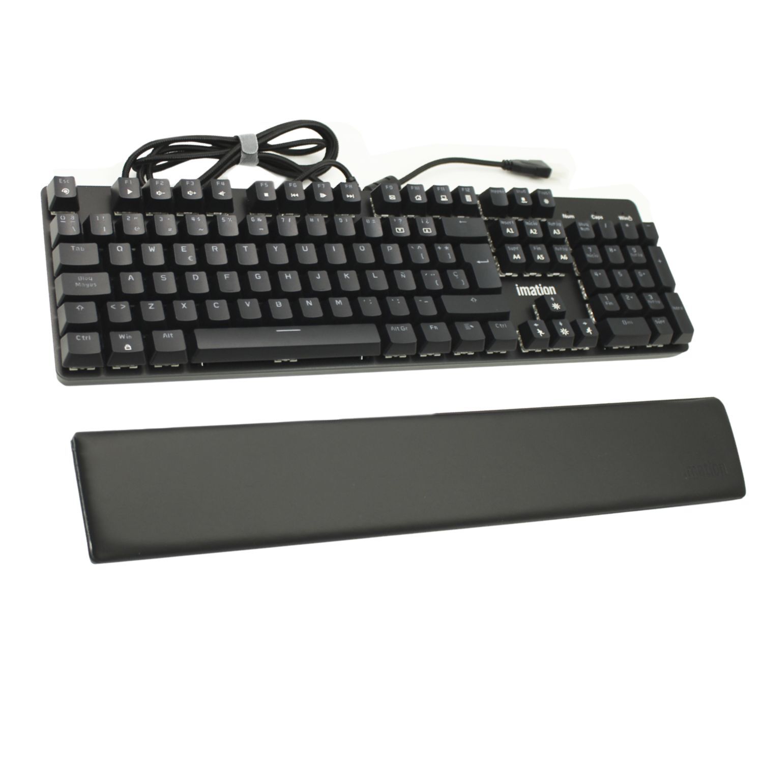 Teclado Imation Imj93 Rainbow Con Luces Y Comodidad - Ps image number 0.0