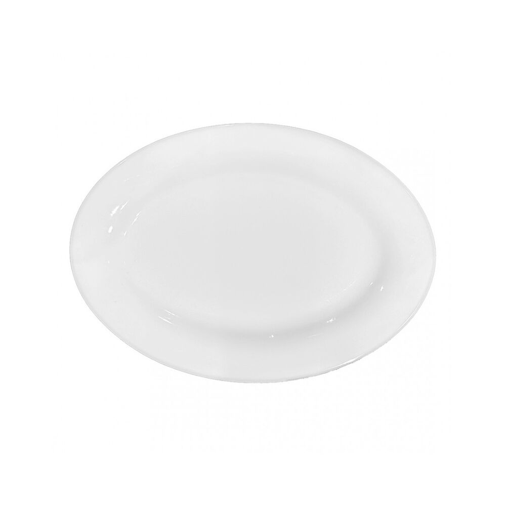 Set De 6 Plato Ovalado Porcelana 30 Cm Linea Tower image number 0.0