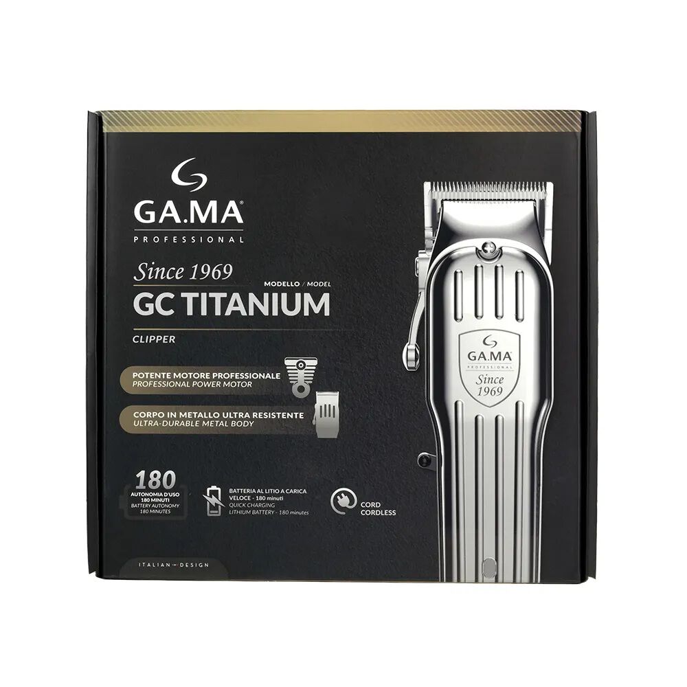 Cortadora De Pelo Clipper Titanium Gc Plateado Gama De Acero Inoxidable image number 5.0