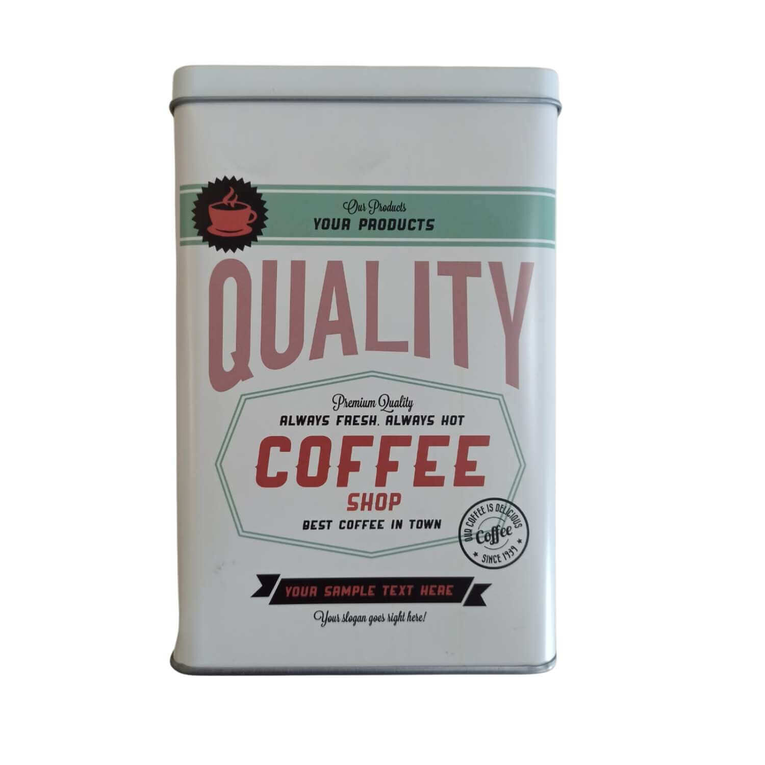 C&aacute;nister Metal Coffe Quality image number 0.0