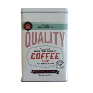 C&aacute;nister Metal Coffe Quality