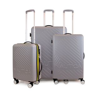 Set De 3 Maletas S+m+l Nautica Bahamas Gris