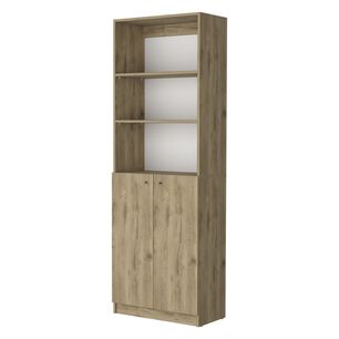 Librero Estante 2 Puertas 4 Repias Fm-020