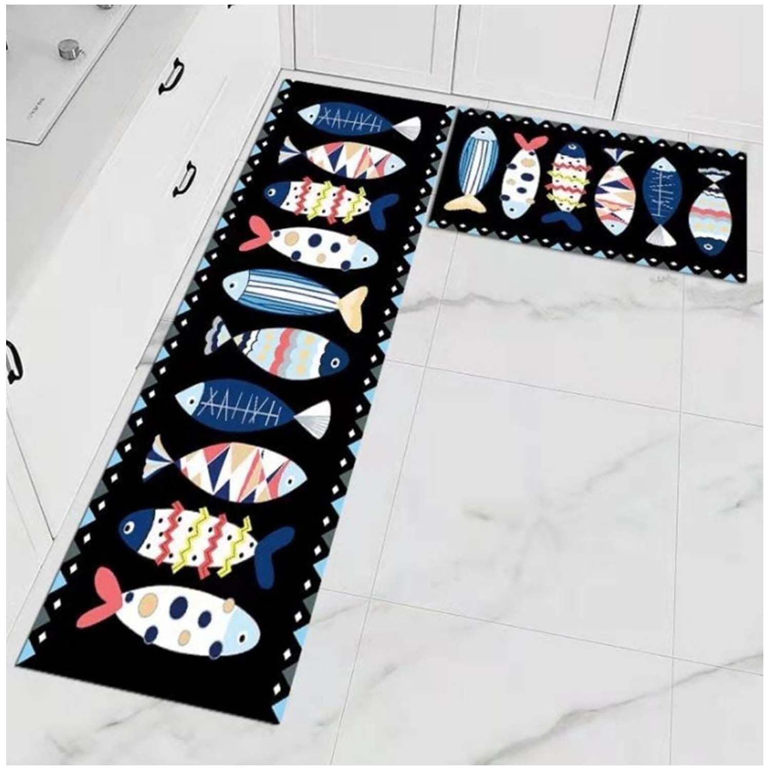 Pack De 02 Alfombra Para Cocina Con Antideslizantes Md01 image number 0.0