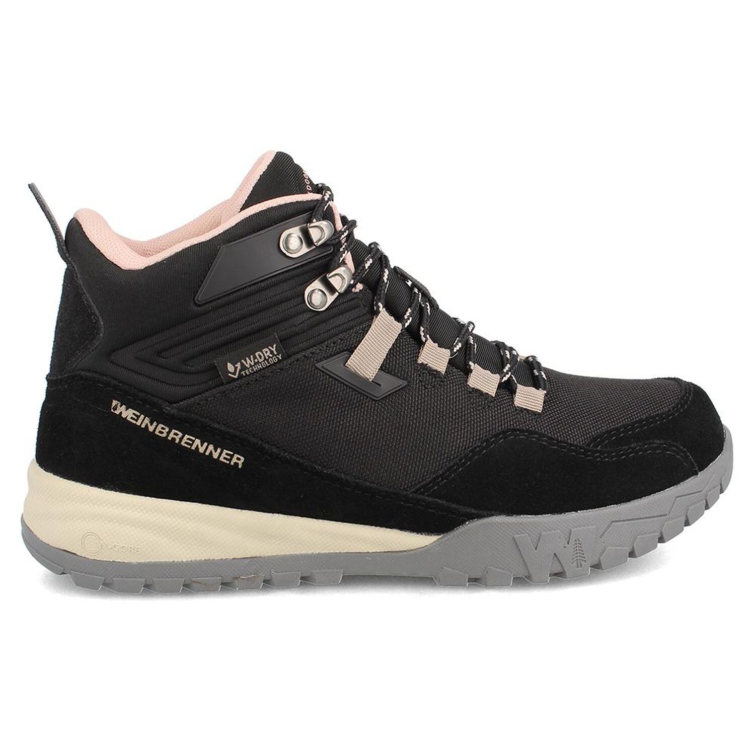 Zapatilla Outdoor Mujer Weinbrenner Beagle Whisler Mid Negro W Dry image number 1.0