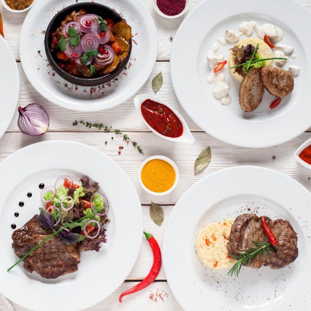 Set De 6 Plato Entrada Borde Grueso 23 Cm. Linea Tower image number 4.0